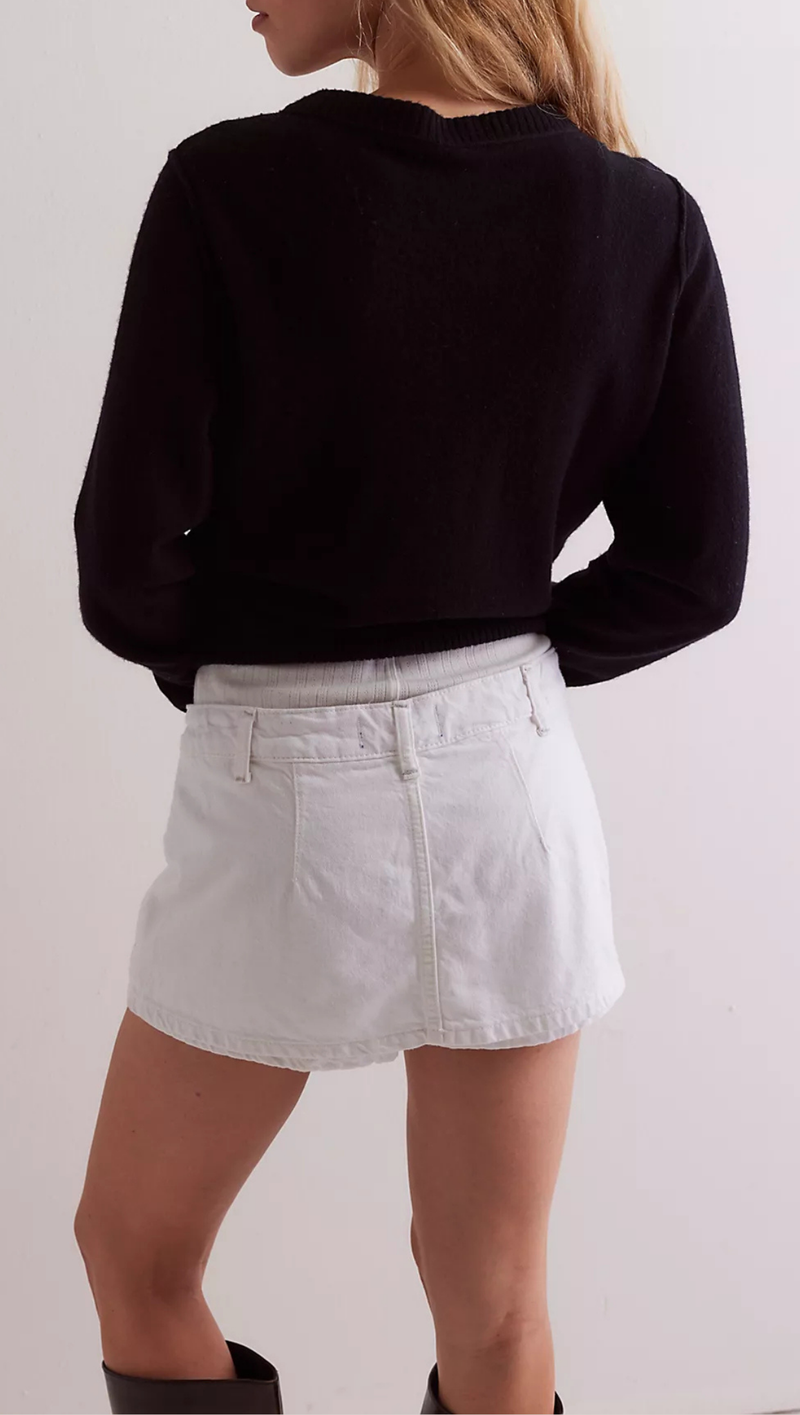 Galivanting Skort - White
