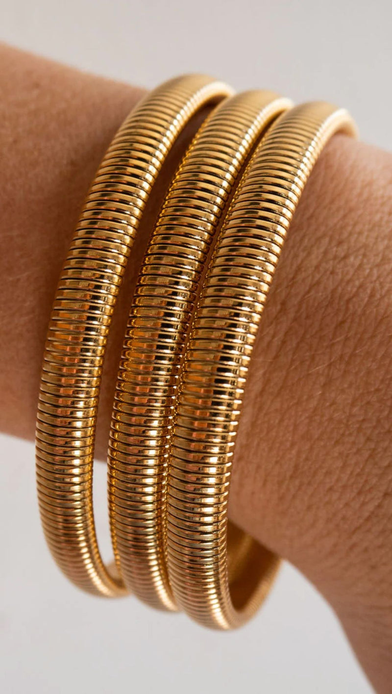 Mini Flex Chain Bracelet - Gold