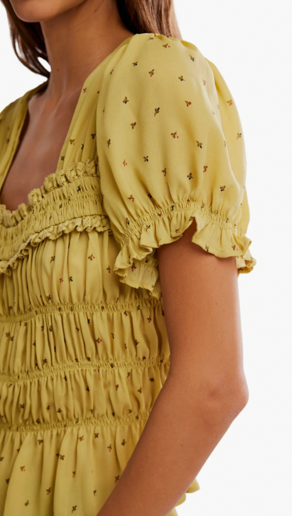 Adore You Blouse - Crushed Rosemary