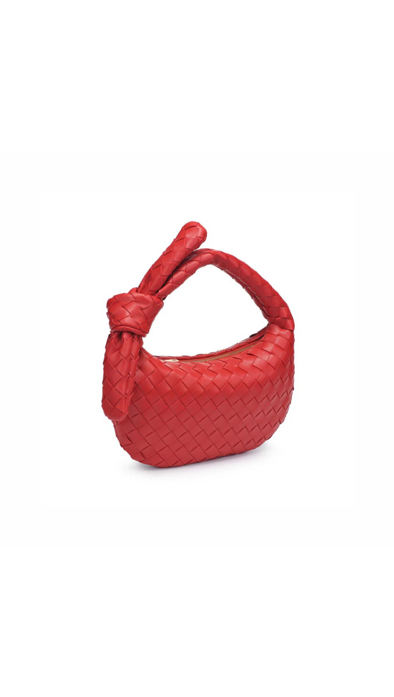 Lizbeth Clutch Bag - Red