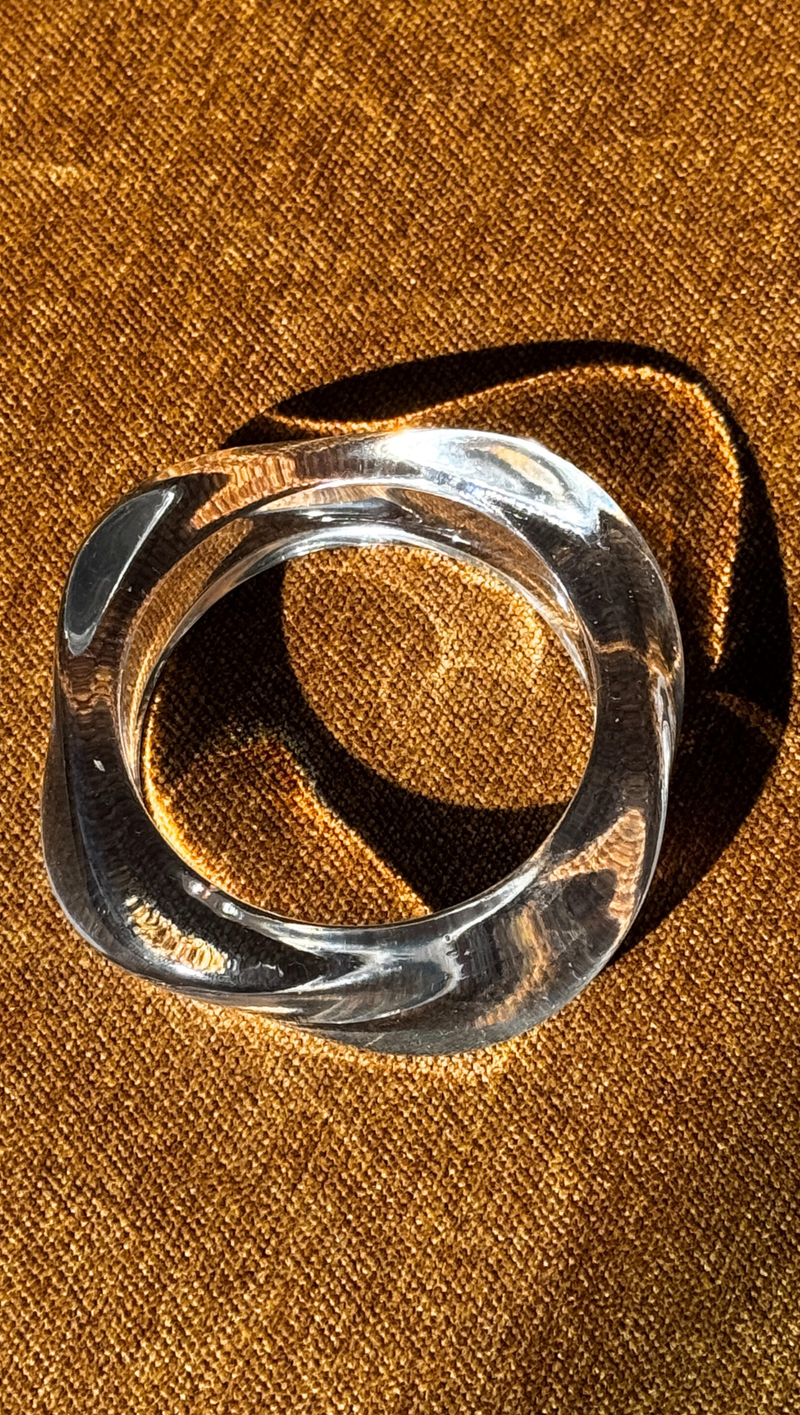Chunky Acrylic Bangle