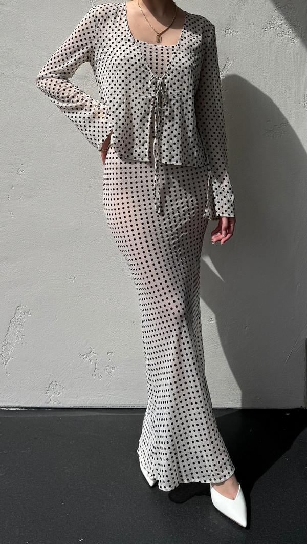 Poppy Polka Dot Set