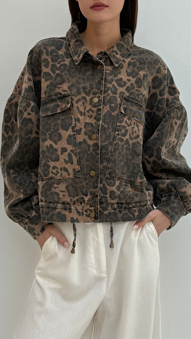 Anabelle Jacket - Leopard