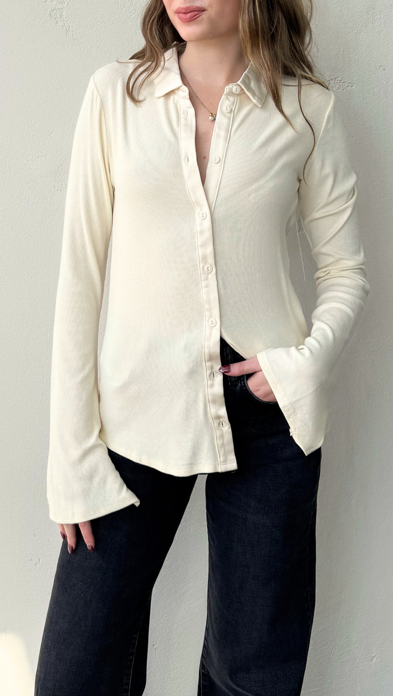 Francesca Blouse - Cream