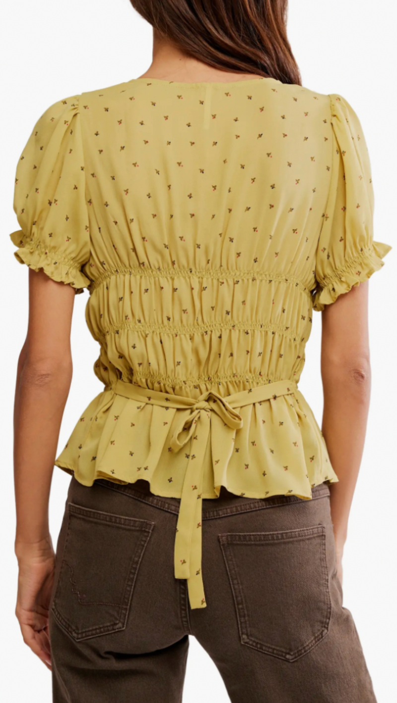 Adore You Blouse - Crushed Rosemary