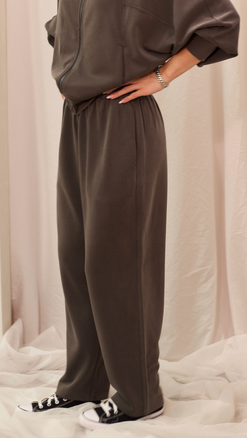 Rowyn Trouser Sweatpant - Charcoal