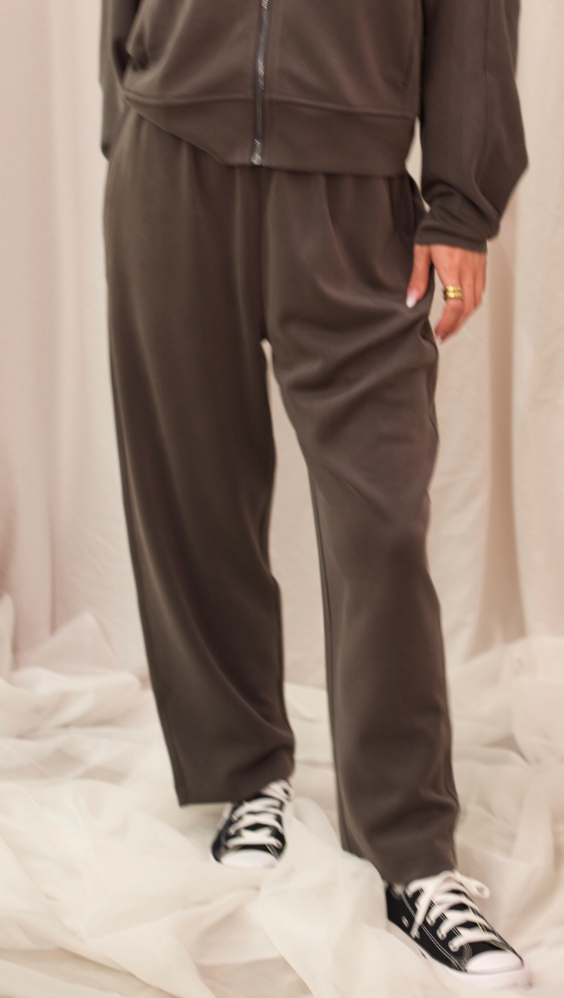 Rowyn Trouser Sweatpant - Charcoal