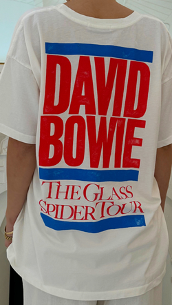 David Bowie Les Origines Merch Mee - Vintage White