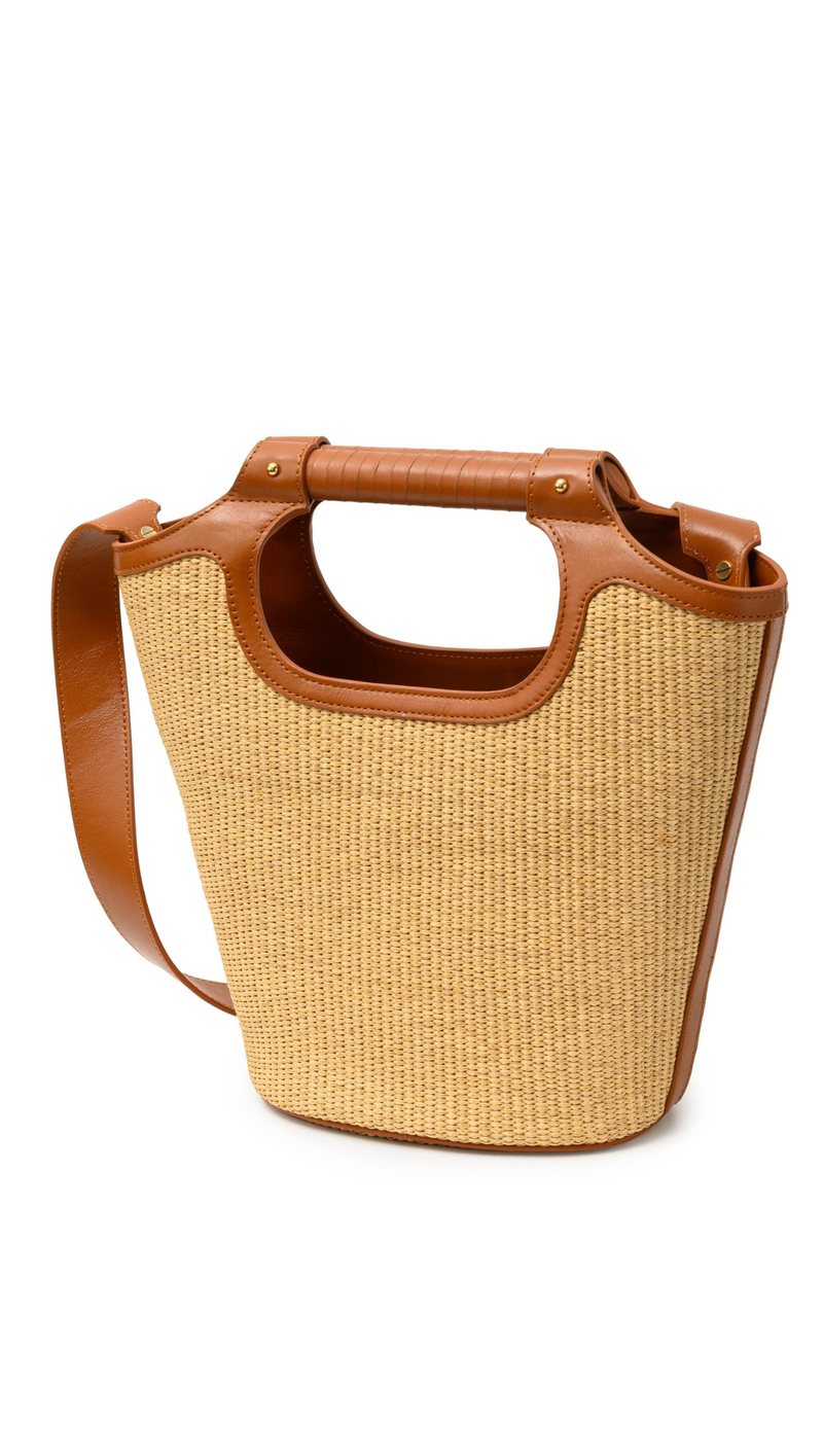 The Ottilie - Cognac Raffia