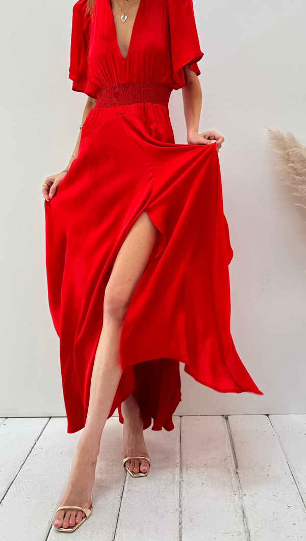 Goddess Maxi - Red Apple