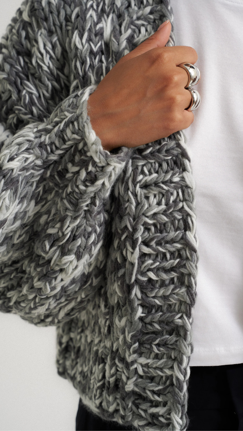 Gigi Cardigan - Black Multi