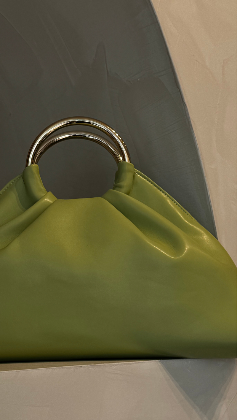 Metal Ring Handbag - Multi
