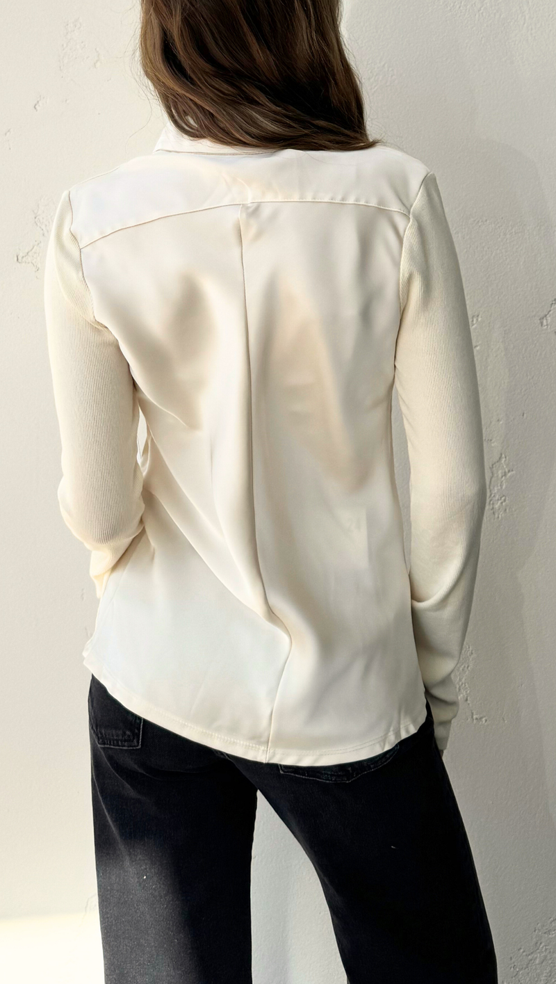 Francesca Blouse - Cream