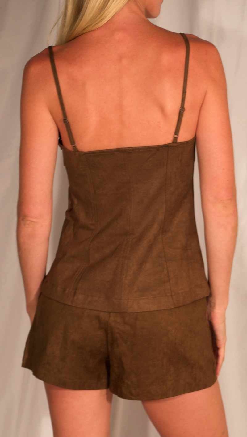 Hadleigh Top- Dark Oak