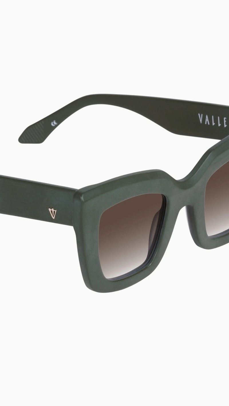 Brigada - Matte Army green/ Brown Gradient Lens