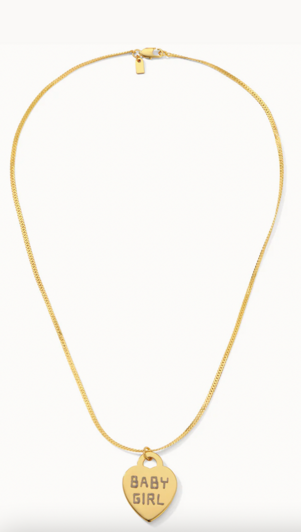 The Baby Girl Necklace - Gold