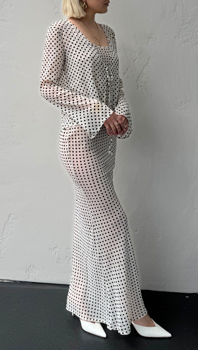 Poppy Polka Dot Set