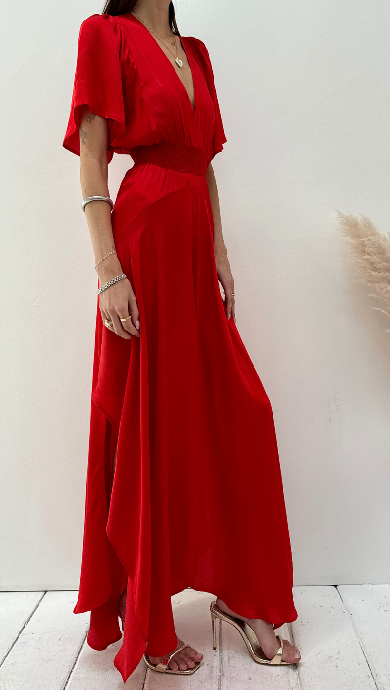 Goddess Maxi - Red Apple