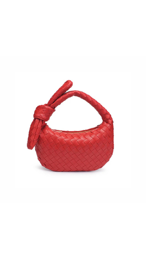 Lizbeth Clutch Bag - Red