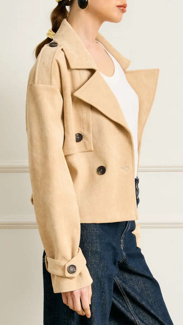 Icon Trench Jacket - Beige