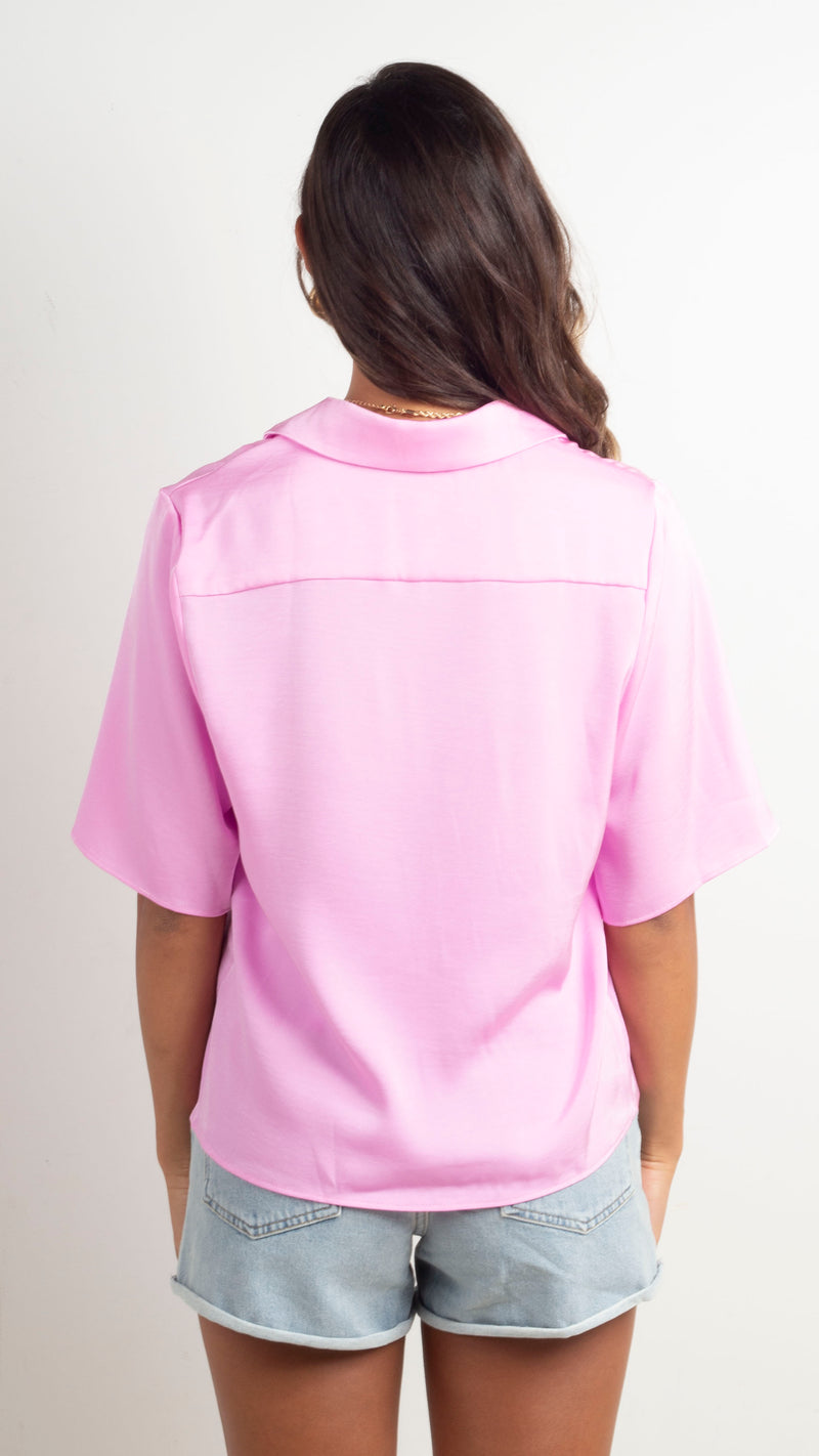 animari-inaya-cropped-short-sleeve-button-down-pink
