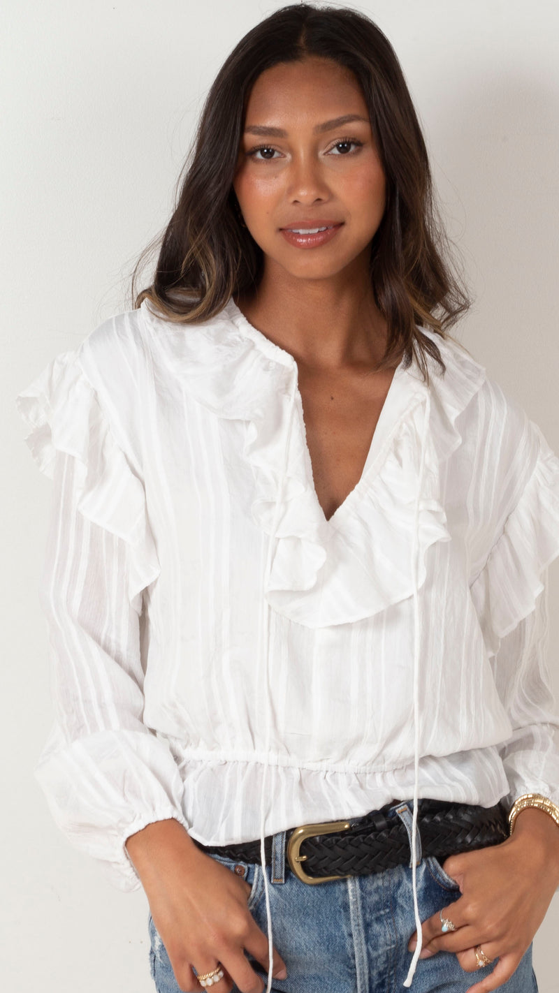animari-roya-ruffle-blouse-white