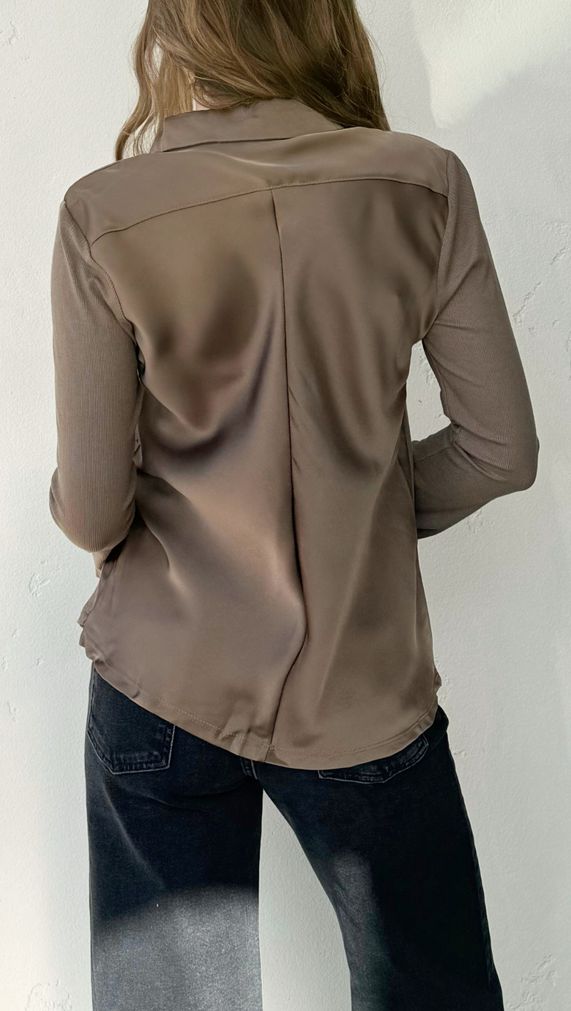 Francesca Blouse - Khaki