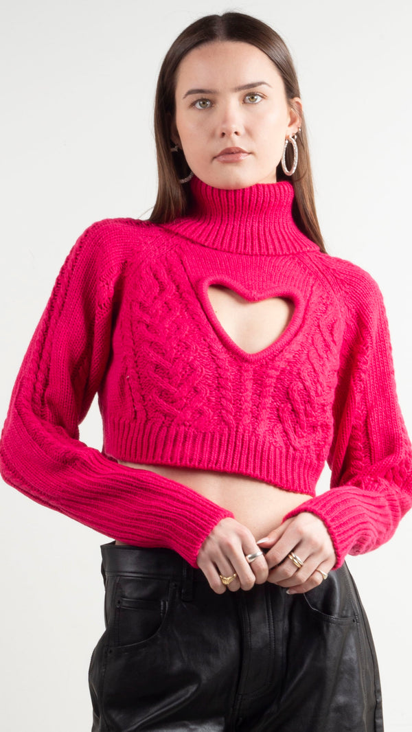 for-love-and-lemons-vera-cut-out-sweater-fuchsia