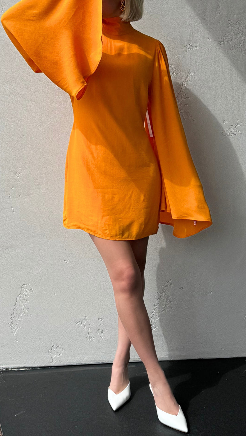 Soraya Flare Sleeve Mini Dress - Mango