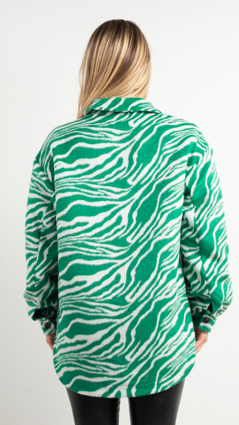 animari-becka-zebra-shacket-green