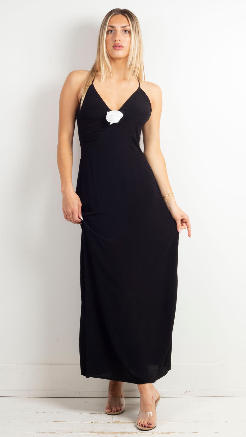 ANIMARI-SCARLETT-FLOWER-DETAIL-MAXI-BLACK