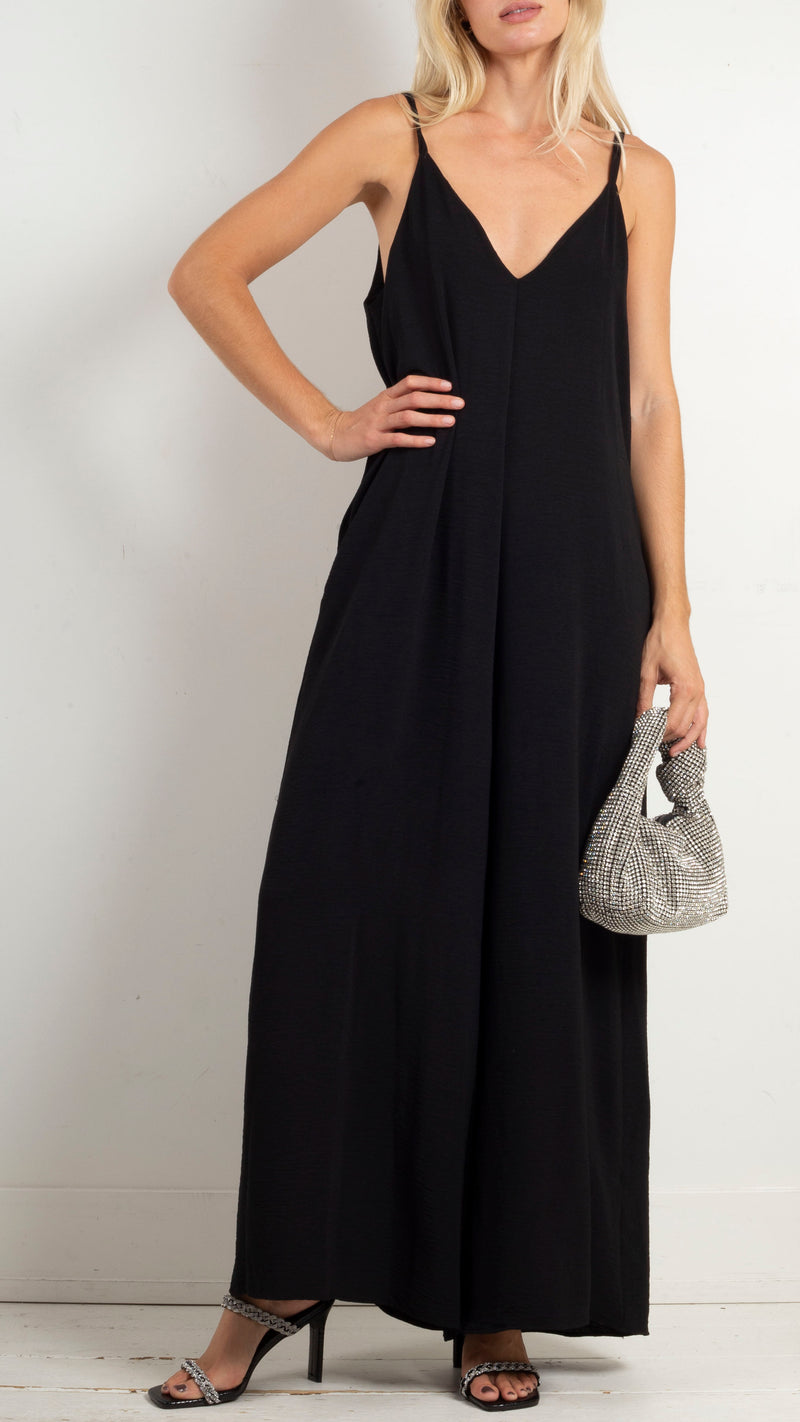 animari-bailey shift-jumpsuit-black