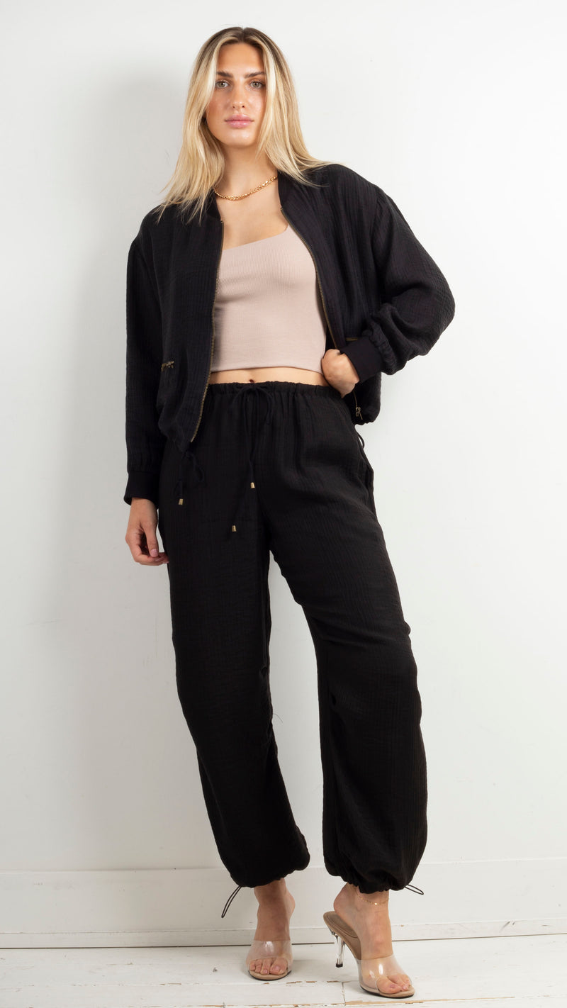 animari-sage-crinkle-parachute-pants-black