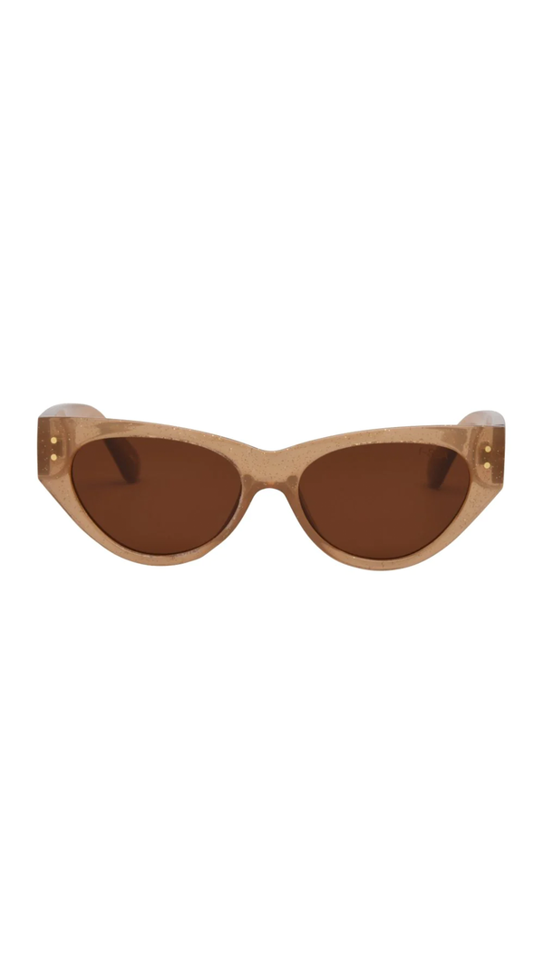 Carly - Taupe Glitter / Brown Polarized