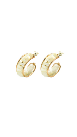 Channel Hoops - Gold