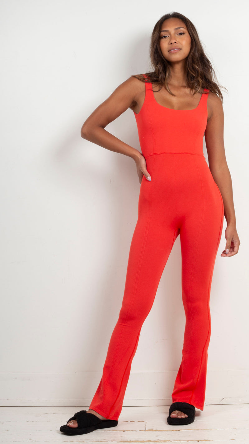 Rich Soul Flared Onesie - Bittersweet