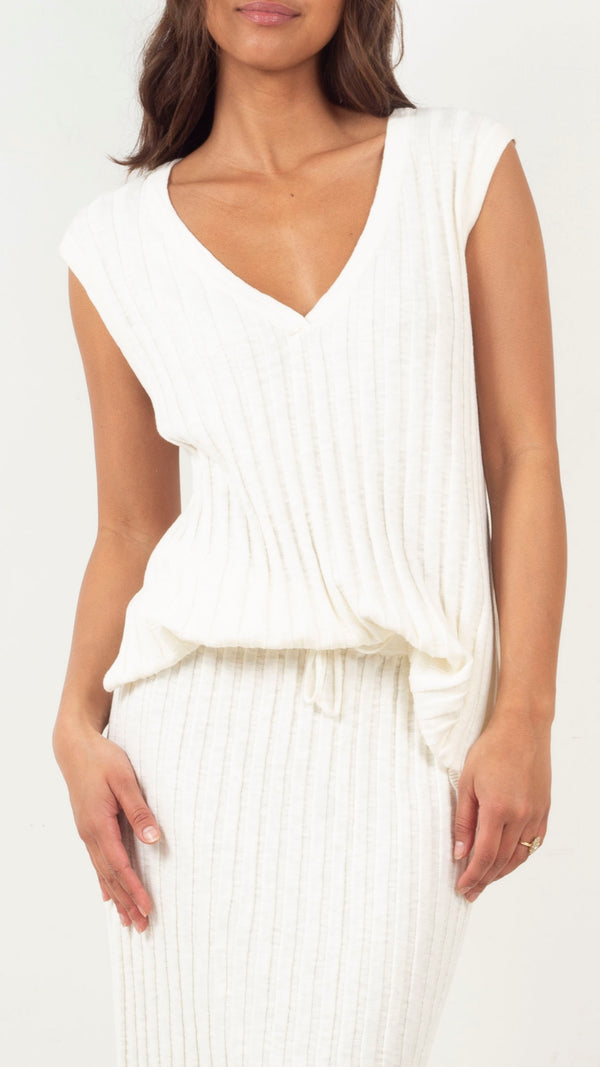 Veda Sweater Set - Ivory