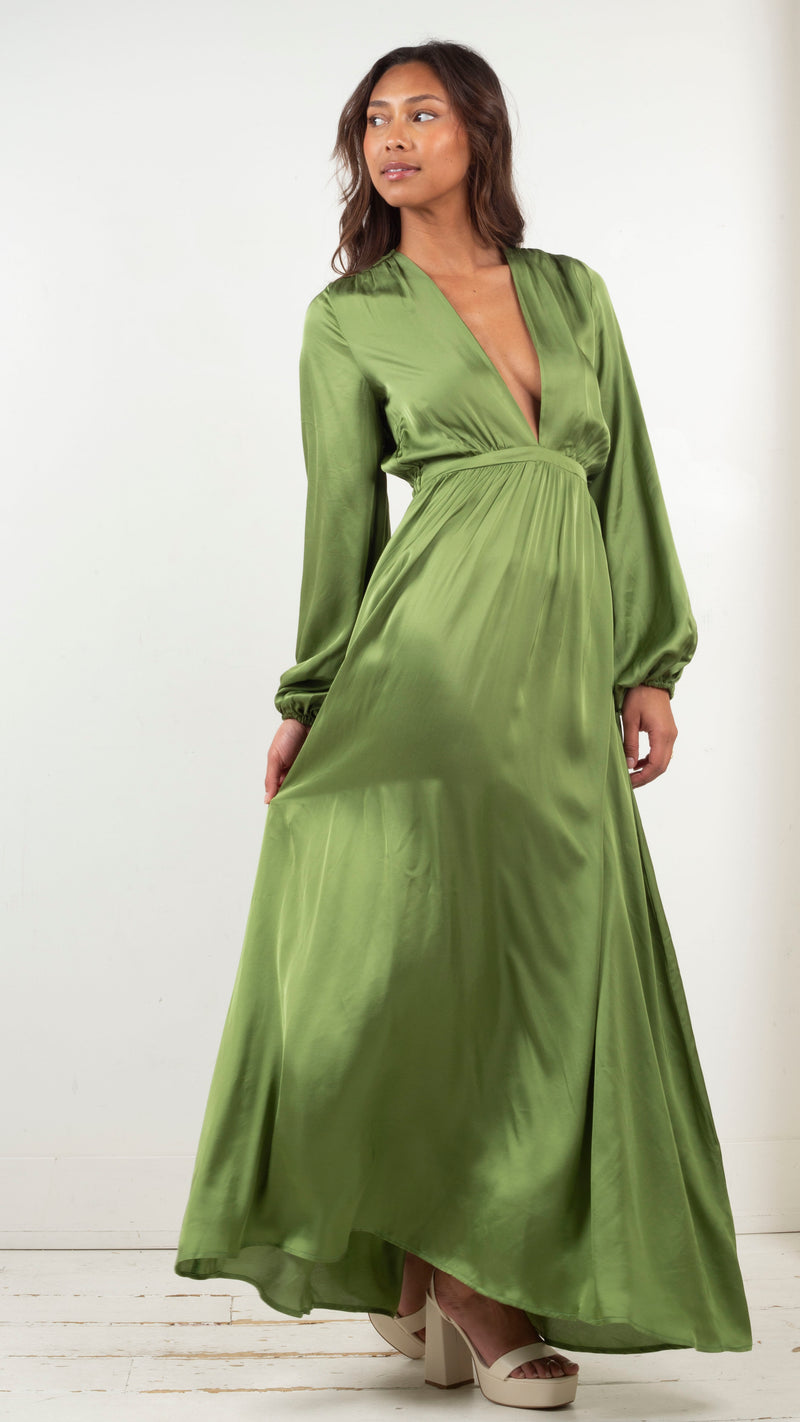 Peridot Gown - Verde