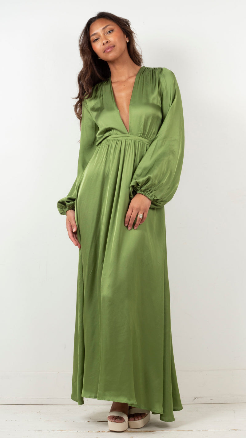 Peridot Gown - Verde