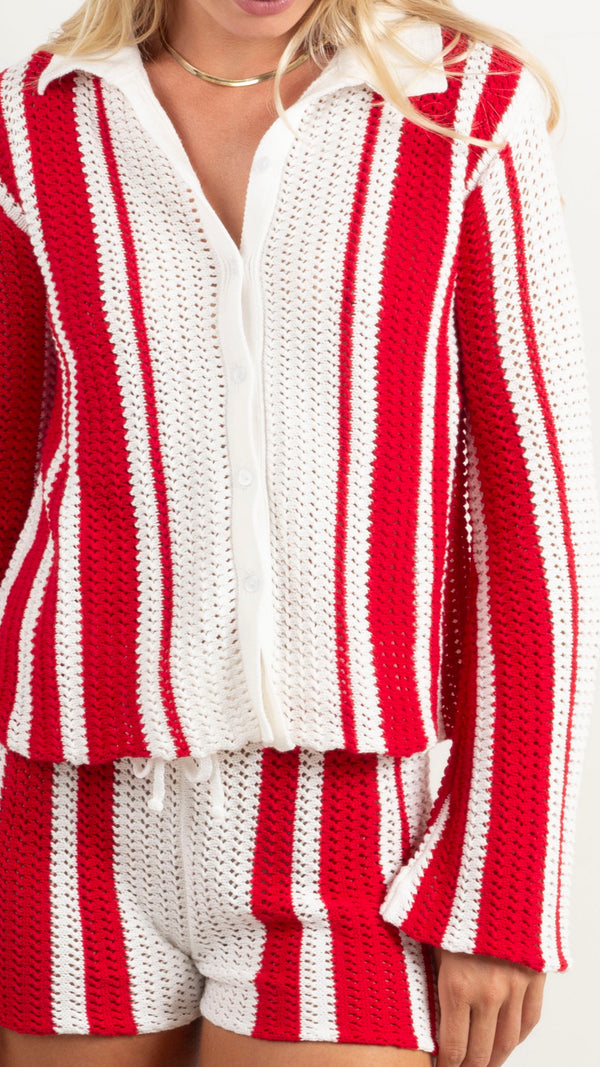 Olene Short - Red Stripe