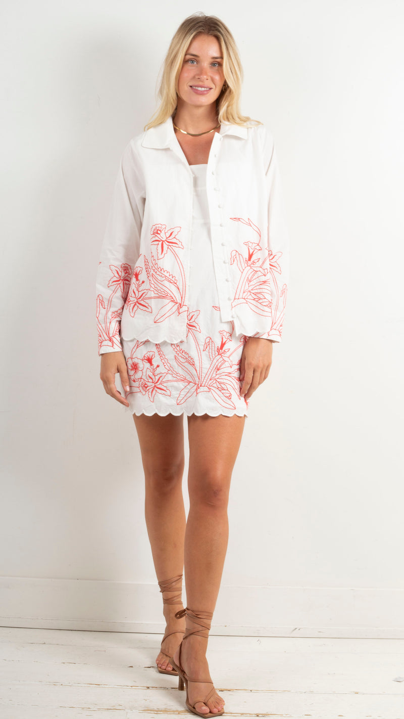 Claire Shirt - Gardenia