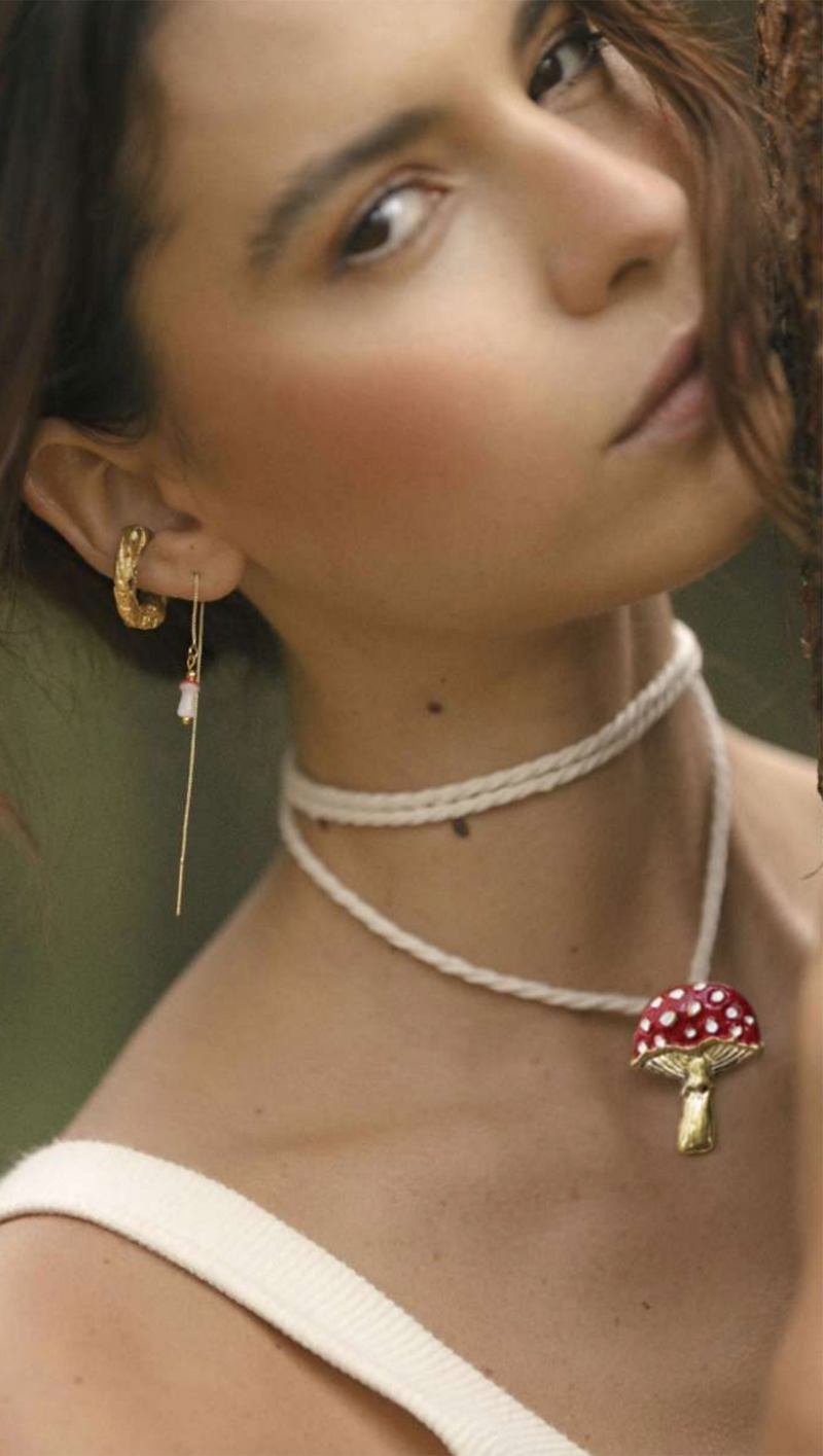 Seratium Silk Necklace