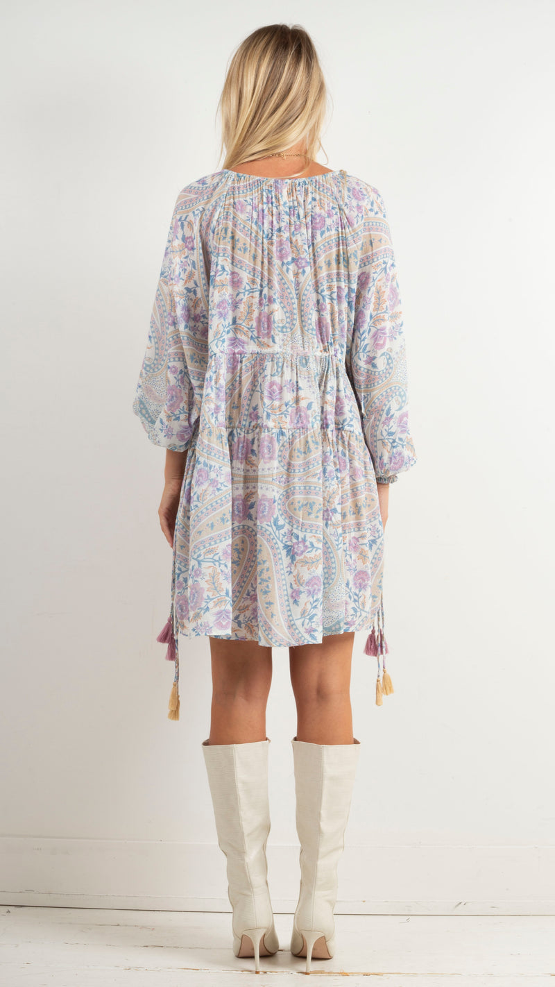 Belladonna Tunic Dress - Light Pastel