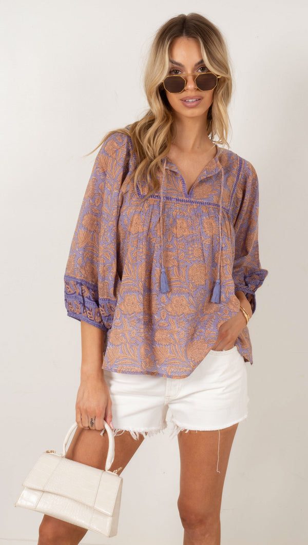 Amarillis Blouse - Vine