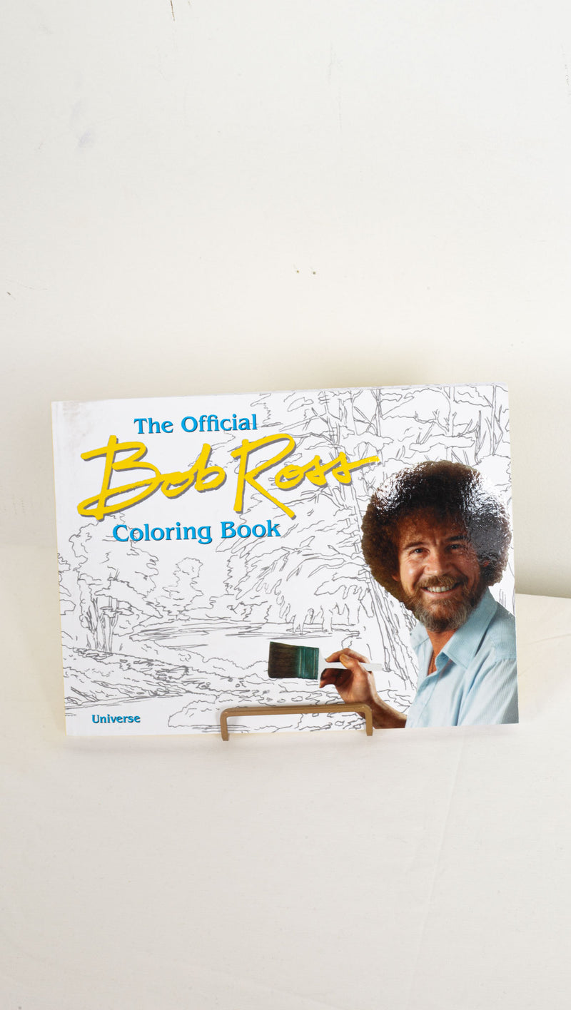 Bob Ross Coloring Book Van De Vort