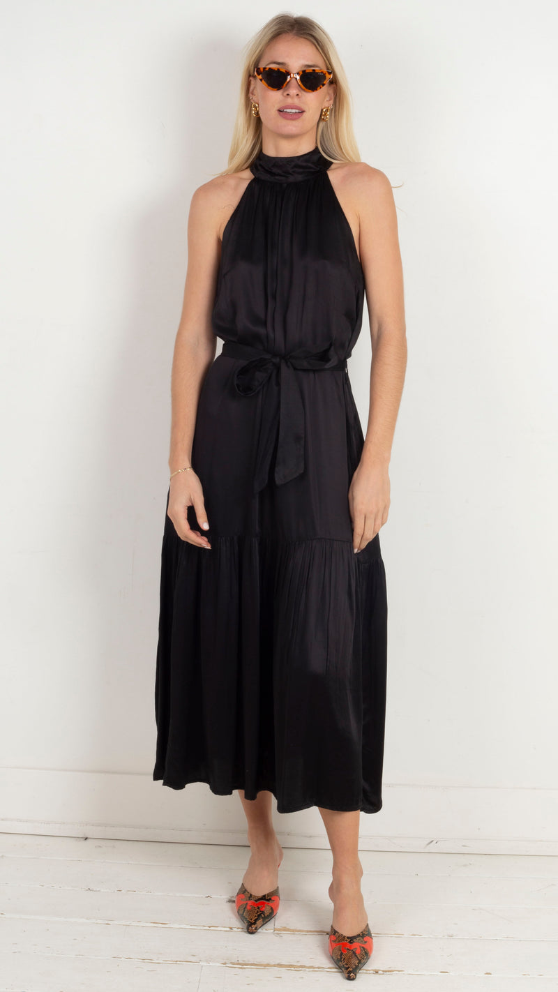 CLEOBELLA-LAURA-ANKLE-DRESS-BLACK