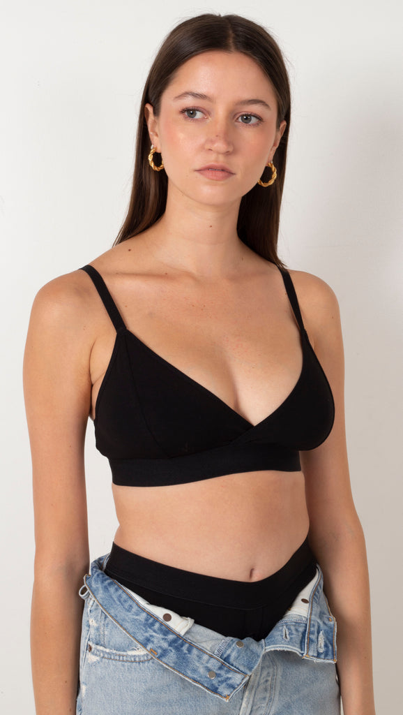 Butter Bralette - Black