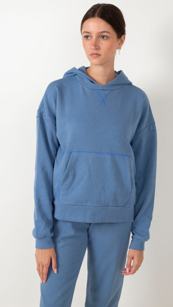 RICHER-POORER-RECYCLED-FLEECE-HOODIE-V-OVERDYED-BLUE