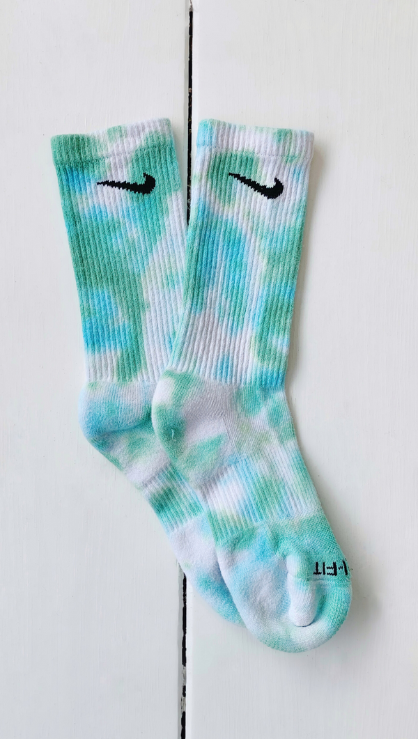 Tie Dye Calf Socks