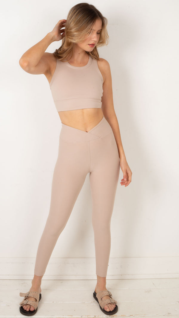Stretch Veronica Legging - Oat